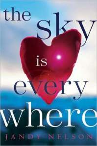 book cover for The Sky Is Everywhere by Jandy Nelson