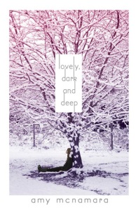 Book cover for Lovely, Dark and Deep by Amy McNamara