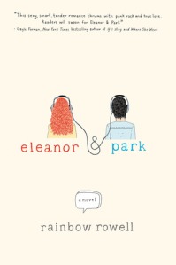 book cover for eleanor & park by Rainbow Rowell